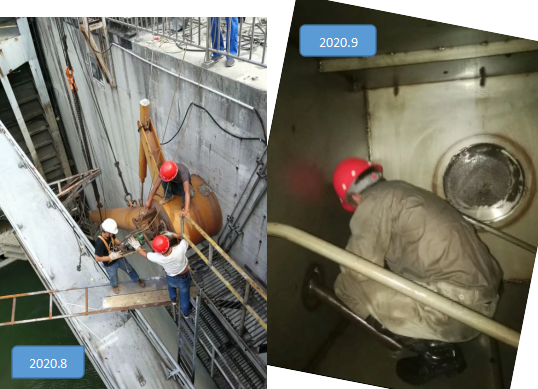 泄洪完成，順利開工！